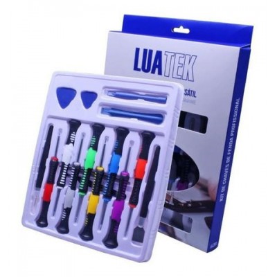 Kit de chaves para conserto de celular lua tek fenda versatil